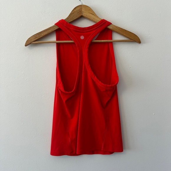 Athleta Transcend Red Racerback Tank Top | Size Small - Picture 4 of 7